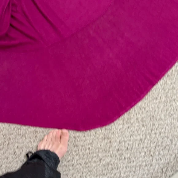 Eileen Fisher Raspberry Cardigan - Picture 7 of 11